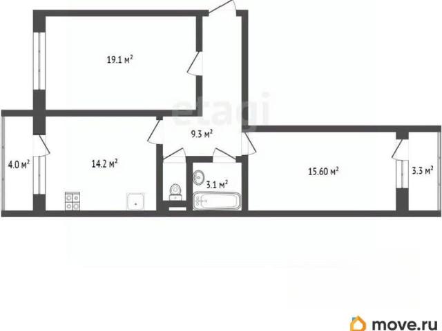 Квартира продажа в Луховка Рп, Мордовия Республика