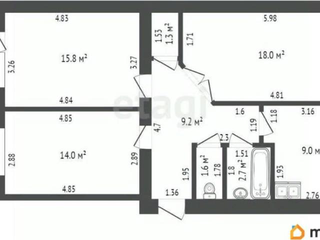 Квартира продажа в Саранск, Мордовия Республика