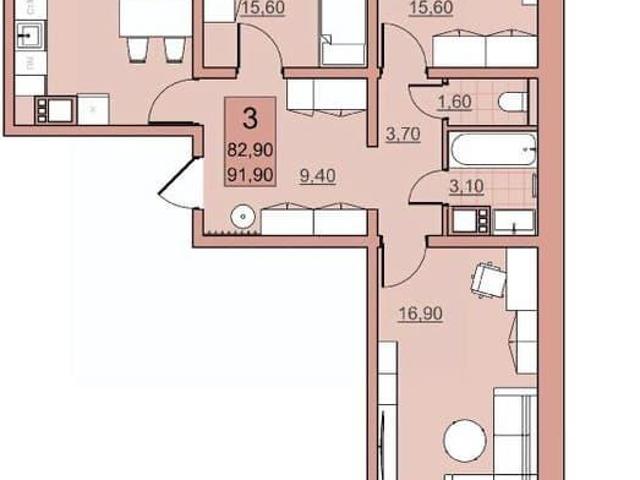 Квартира продажа в Солнечный 2, Саратов