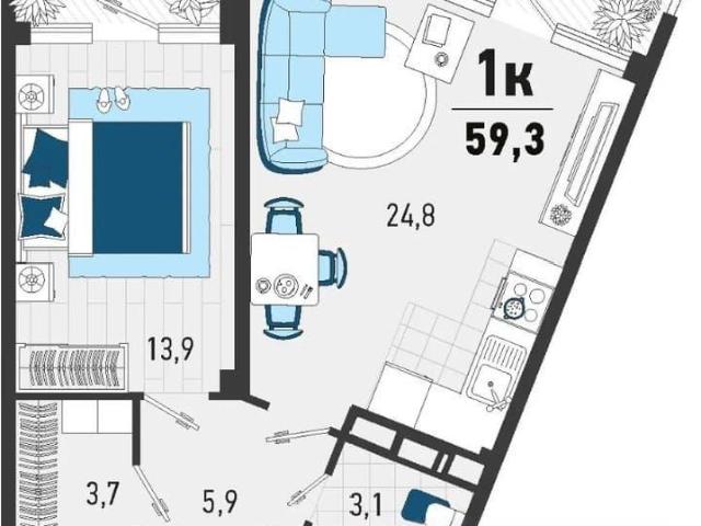 Квартира продажа в Агой, Краснодарский Край
