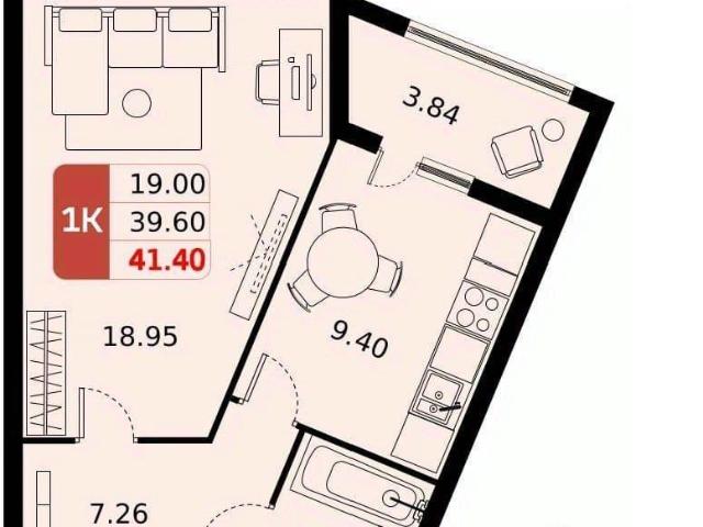Квартира продажа в Домодедово С, Кабардино-Балкарская Республика