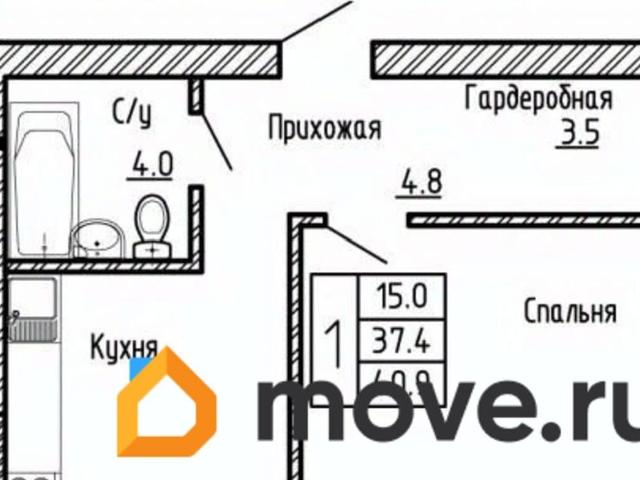 Квартира продажа в Ямное, Воронежская область