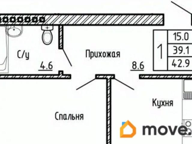 Квартира продажа в Ямное, Воронежская область