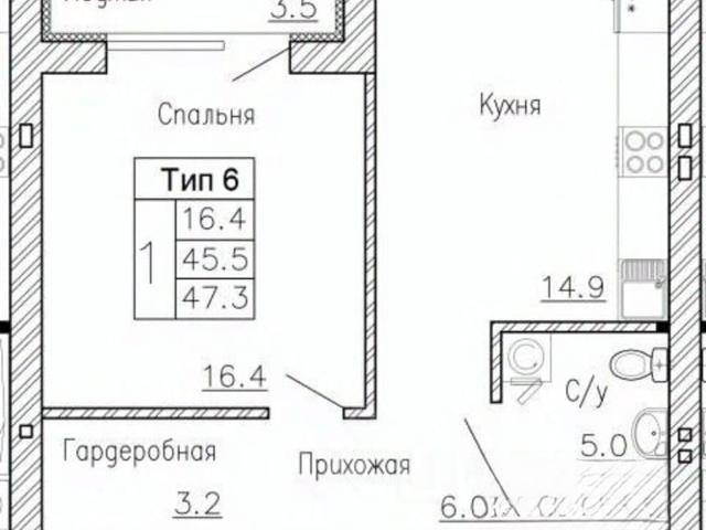 Квартира продажа в Ямное, Воронежская область
