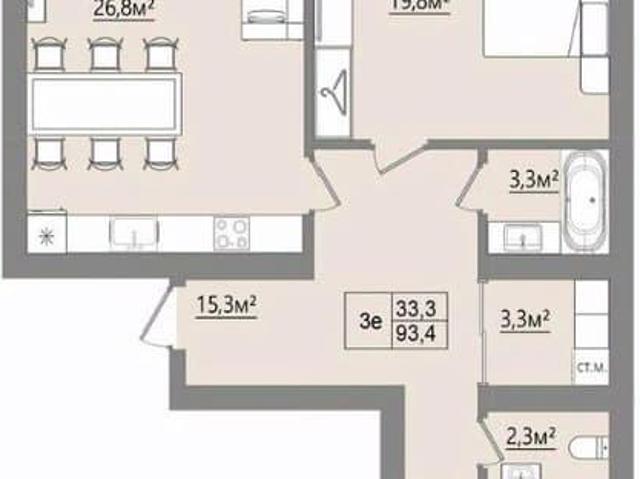 Квартира продажа в Ямное, Воронежская область