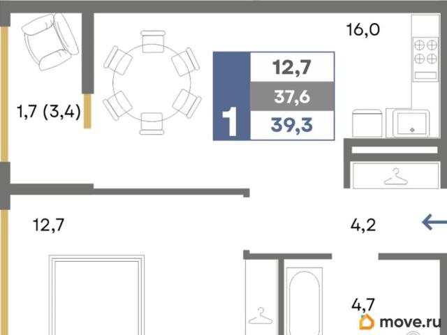 Квартира продажа в Комсомольское