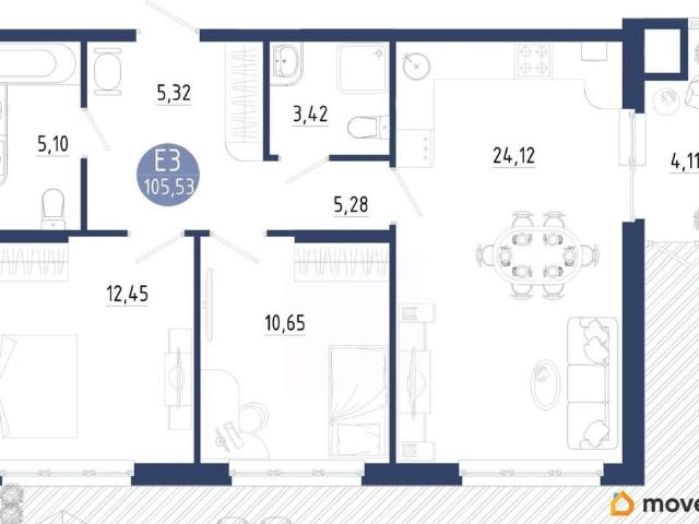 Квартира продажа в Жилой комплекс «Бульвар оптимистов», Дядьково