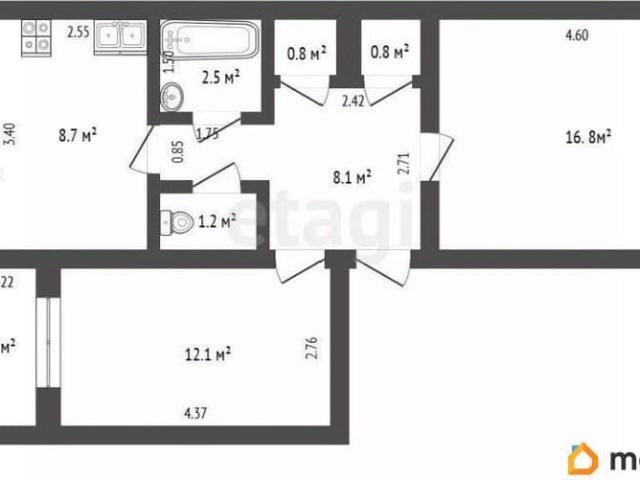 Квартира продажа в Дивноморское С, Краснодарский Край