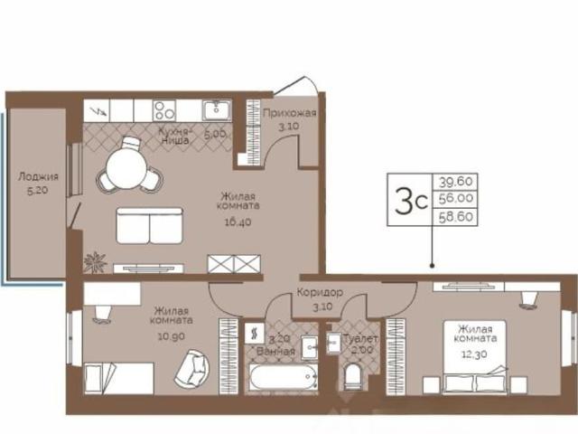 Квартира продажа в Фролы, Пермский Край