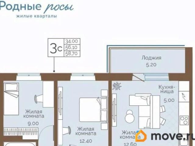 Квартира продажа в Фролы, Пермский Край