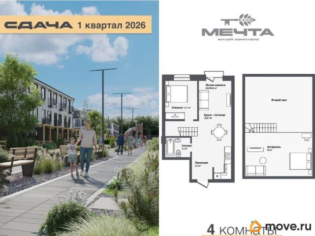 Квартира продажа в Каменка, Новосибирская область