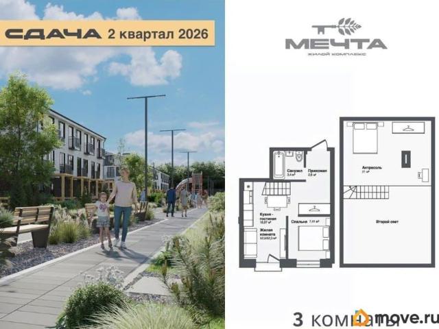 Квартира продажа в Каменка, Новосибирская область