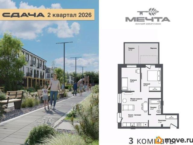 Квартира продажа в Каменка, Новосибирская область