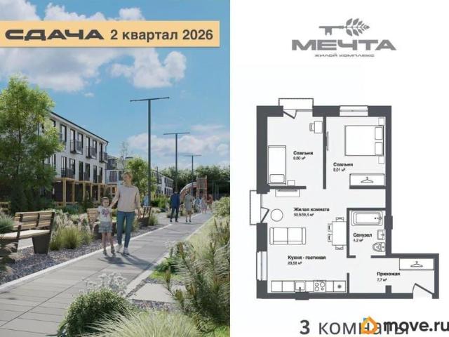 Квартира продажа в Каменка, Новосибирская область