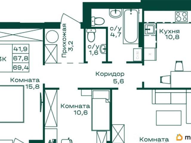 Квартира продажа в Майминское, Майминский Р-н