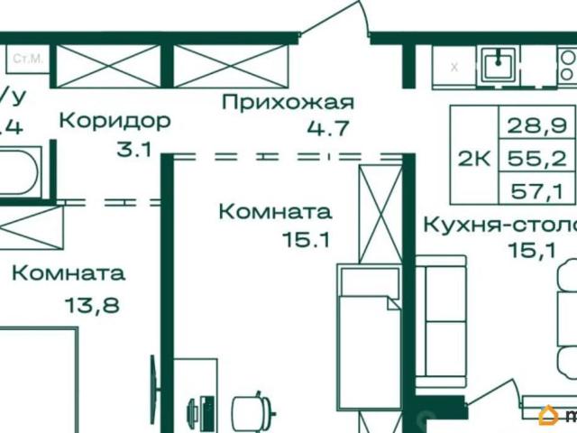 Квартира продажа в Майминское, Майминский Р-н