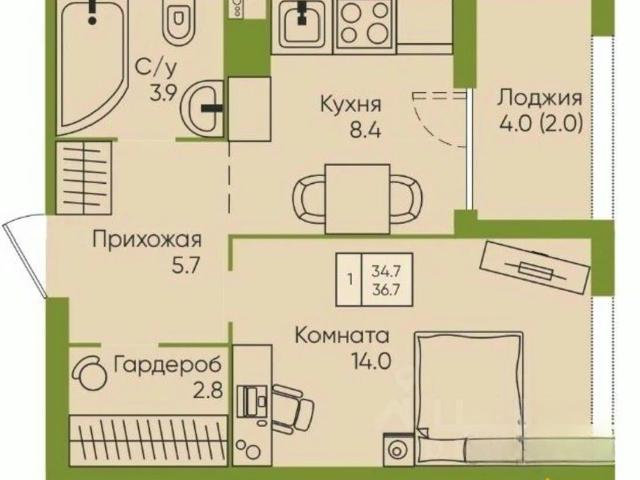 Квартира продажа в Майминское, Майминский Р-н