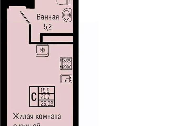 Квартира продажа в 3-й микрорайон, Ольгинка