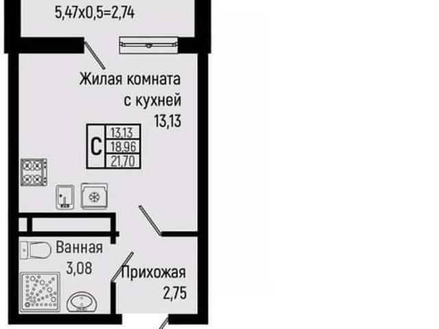 Квартира продажа в Ольгинка, Краснодарский Край