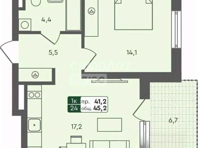 Квартира продажа в Омск, Омская область