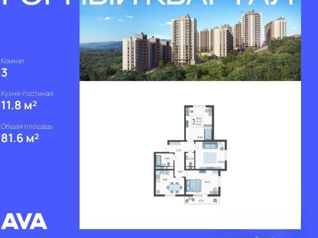 Квартира продажа в Хостинский внутригородской район, Раздольное