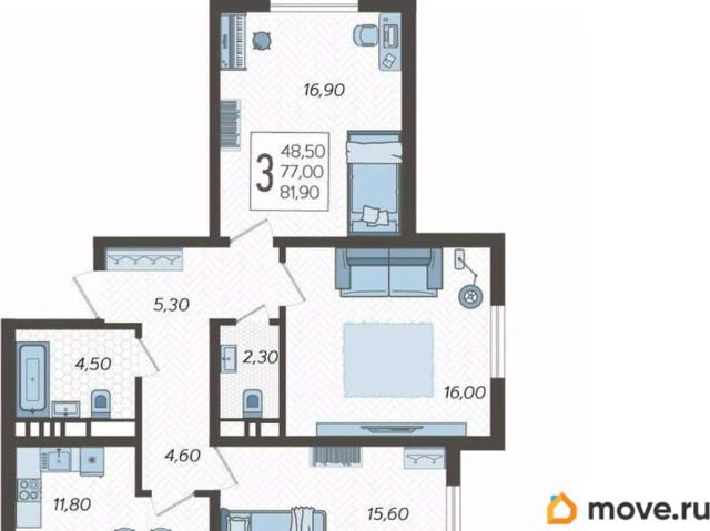 Квартира продажа в Раздольное С, Краснодарский Край