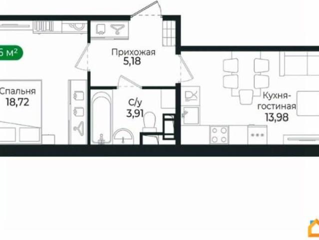 Квартира продажа в Сертолово-1, Сертолово