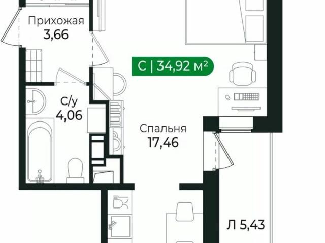Квартира продажа в Сертолово-1, Сертолово