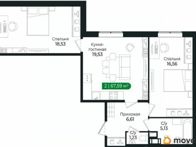 Квартира продажа в Сертолово-1, Сертолово