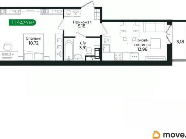 Квартира продажа в Сертолово-1, Сертолово