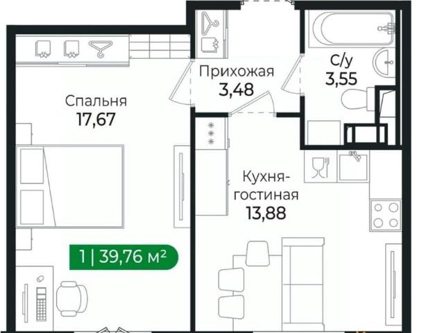 Квартира продажа в Сертолово-1, Сертолово
