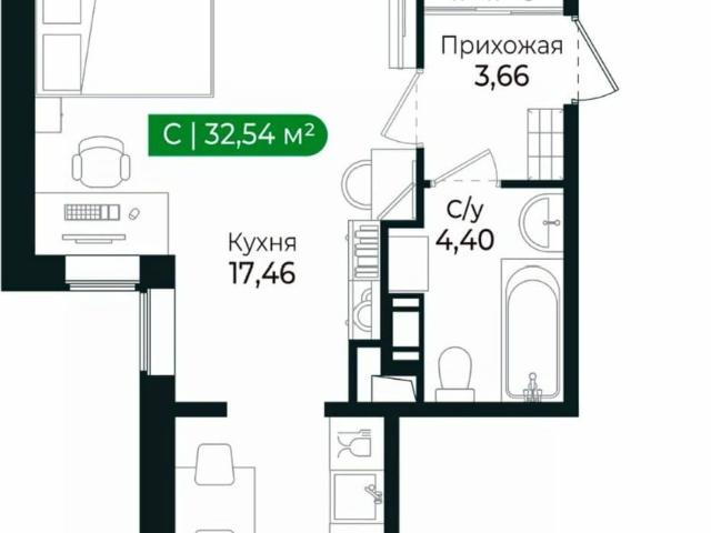 Квартира продажа в Сертолово-1, Сертолово