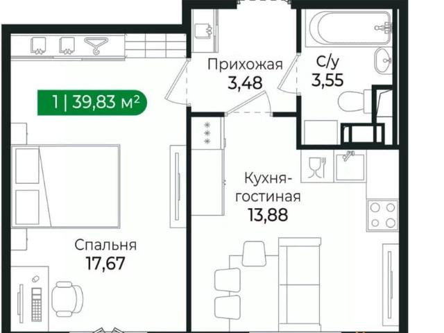 Квартира продажа в Сертолово-1, Сертолово