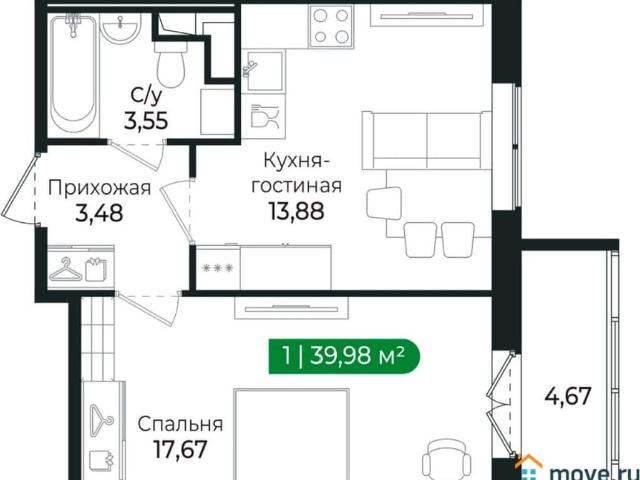 Квартира продажа в Сертолово-1, Сертолово