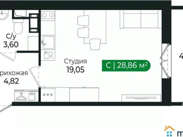 Квартира продажа в Сертолово-1, Сертолово