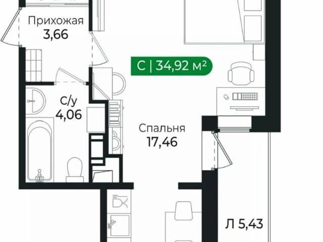 Квартира продажа в Сертолово-1, Сертолово