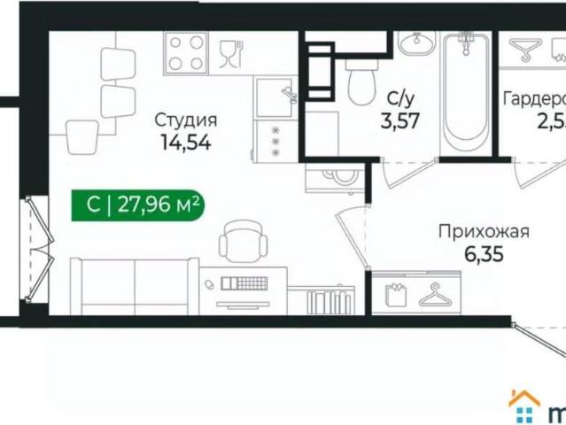 Квартира продажа в Сертолово-1, Сертолово