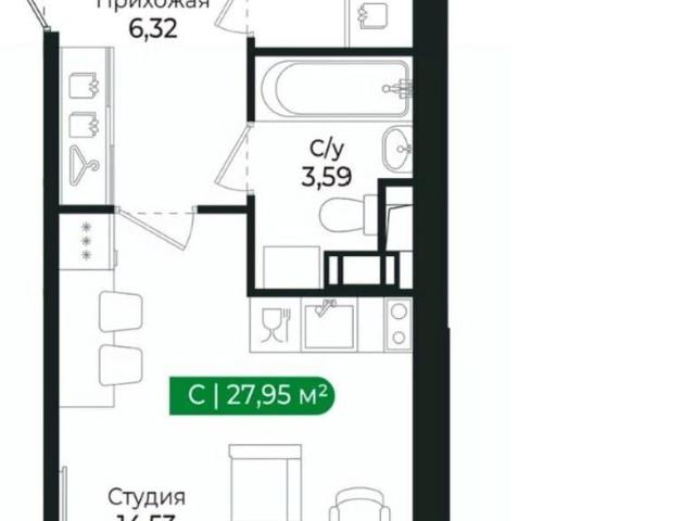 Квартира продажа в Сертолово-1, Сертолово