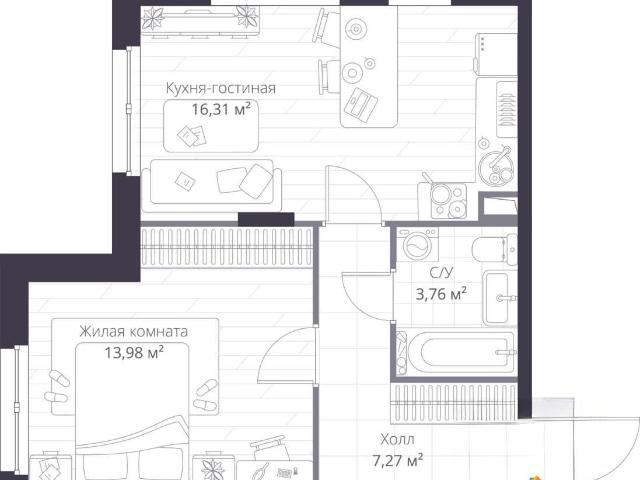 Квартира продажа в Сертолово-1, Сертолово