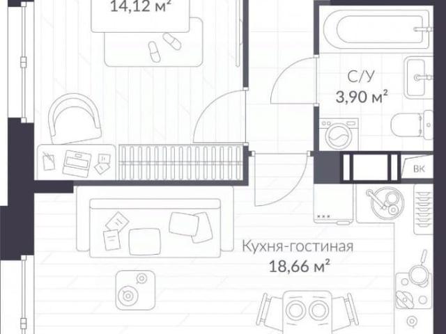 Квартира продажа в Сертолово-1, Сертолово