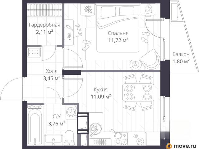Квартира продажа в Сертолово-1, Сертолово