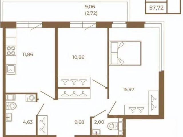 Квартира продажа в Сертолово, Ленинградская область