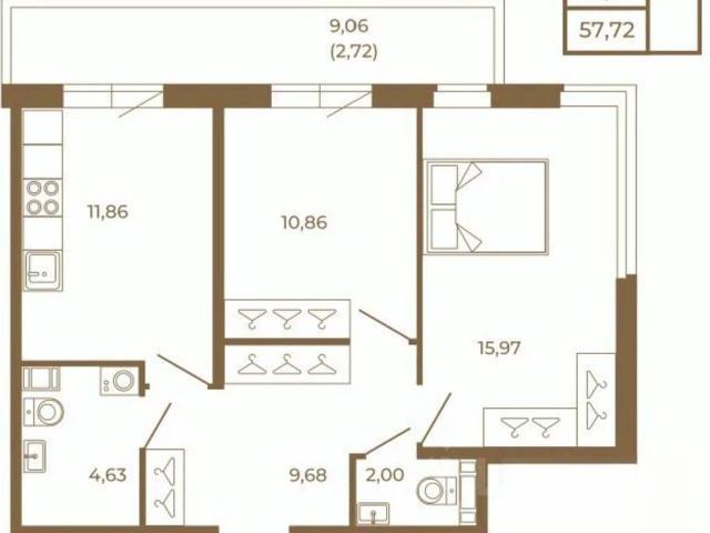 Квартира продажа в Сертолово, Ленинградская область