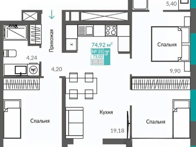 Квартира продажа в Ленинский округ, Севастополь