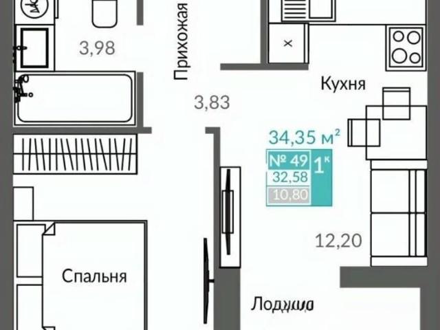 Квартира продажа в Ленинский округ, Севастополь