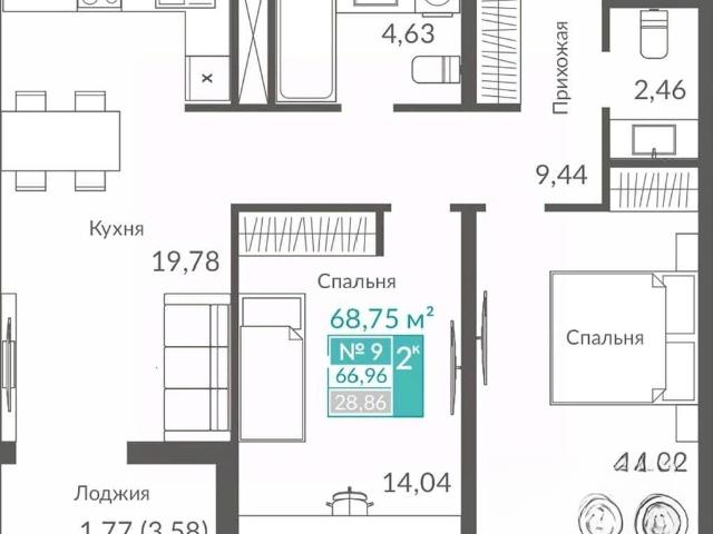 Квартира продажа в Ленинский округ, Севастополь