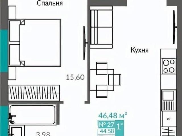 Квартира продажа в Ленинский округ, Севастополь