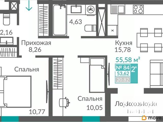 Квартира продажа в Ленинский округ, Севастополь