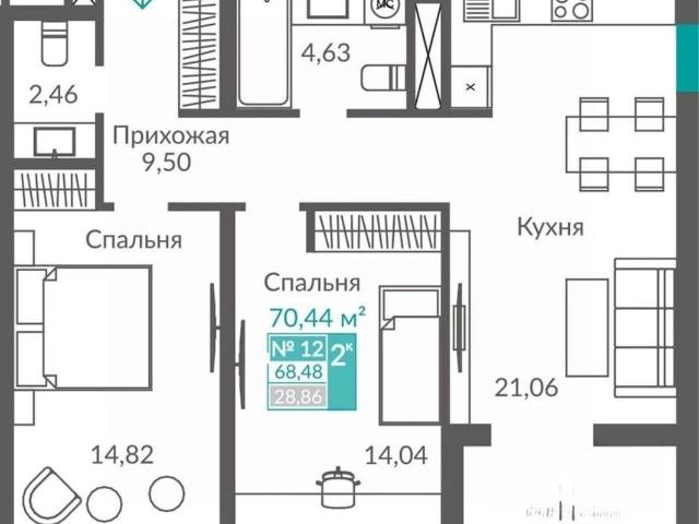 Квартира продажа в Ленинский округ, Севастополь