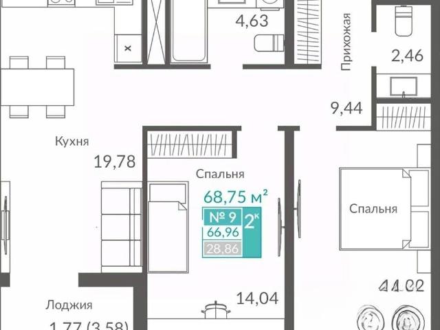 Квартира продажа в Ленинский округ, Севастополь
